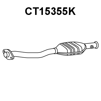 Catalytic Converter (CT15355K)