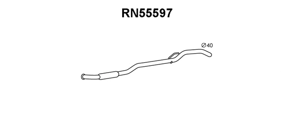 Exhaust Pipe (RN55597)