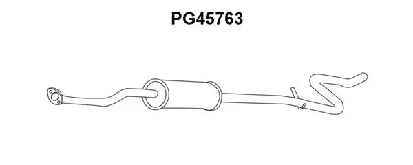 Front Muffler (PG45763)