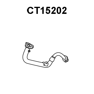 Exhaust Pipe (CT15202)