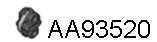 Rubber Buffer, muffler (AA93520)