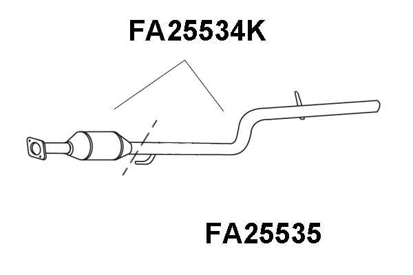 Catalytic Converter (FA25534K)