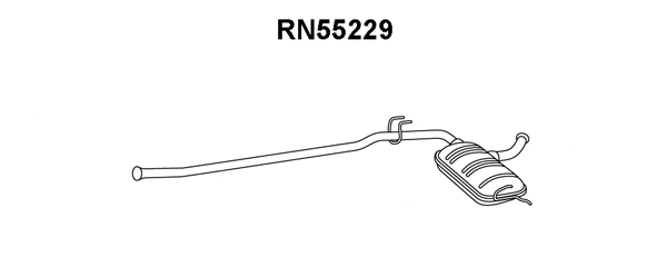 Front Muffler (RN55229)