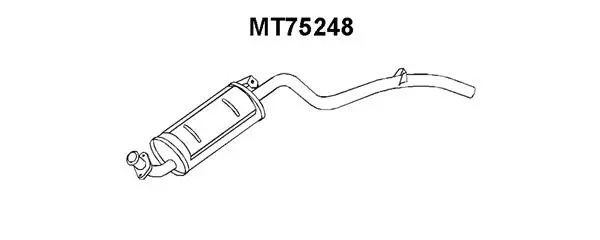 Rear Muffler (MT75248)