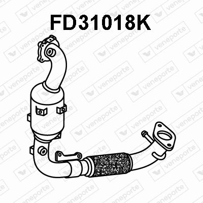 Catalytic Converter (FD31018K)