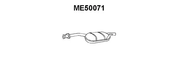 Centre Muffler (ME50071)