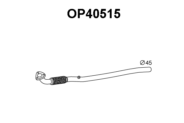 Exhaust Pipe (OP40515)