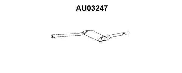 Front Muffler (AU03247)