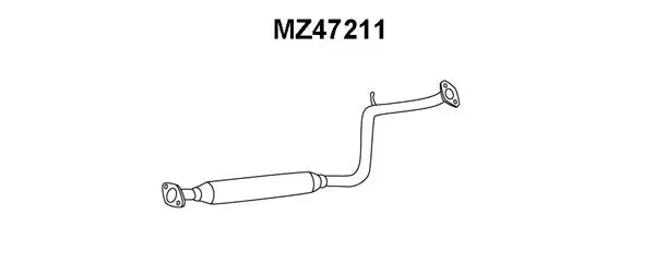Front Muffler (MZ47211)