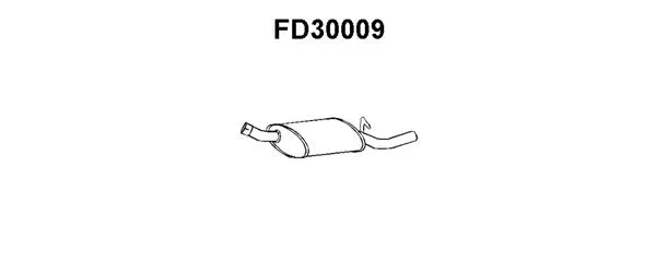 Rear Muffler (FD30009)