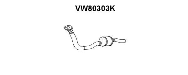 Catalytic Converter (VW80303K)