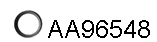 Seal Ring, exhaust pipe (AA96548)