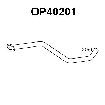 Exhaust Pipe (OP40201)