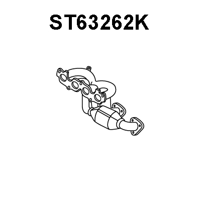 Manifold Catalytic Converter (ST63262K)