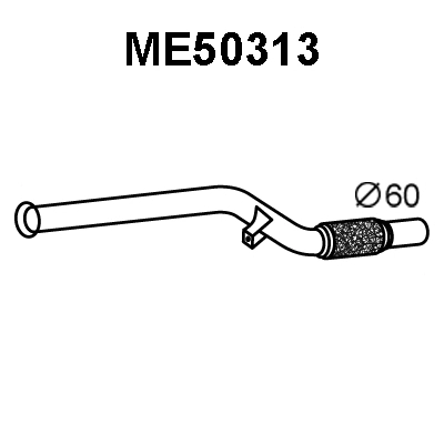 Exhaust Pipe (ME50313)