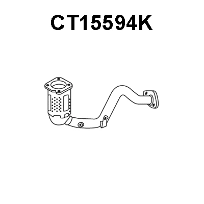 Catalytic Converter (CT15594K)