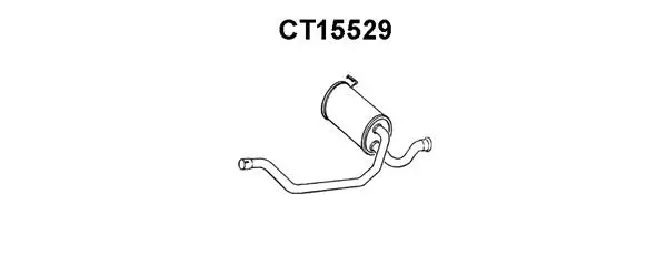 Centre Muffler (CT15529)