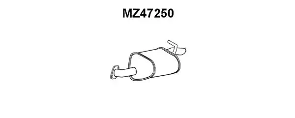 Rear Muffler (MZ47250)