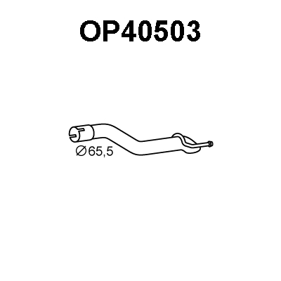 Exhaust Pipe (OP40503)