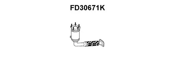 Catalytic Converter (FD30671K)