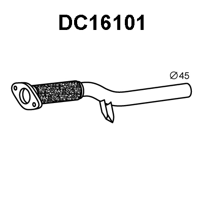 Exhaust Pipe (DC16101)