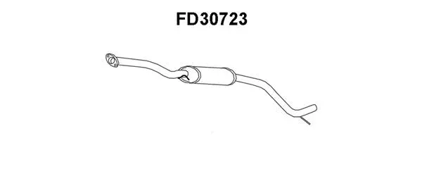 Centre Muffler (FD30723)