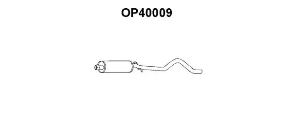 Centre Muffler (OP40009)