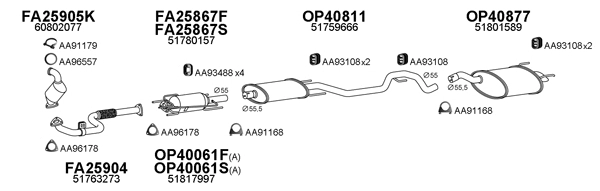 Exhaust System (250393)