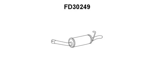 Rear Muffler (FD30249)