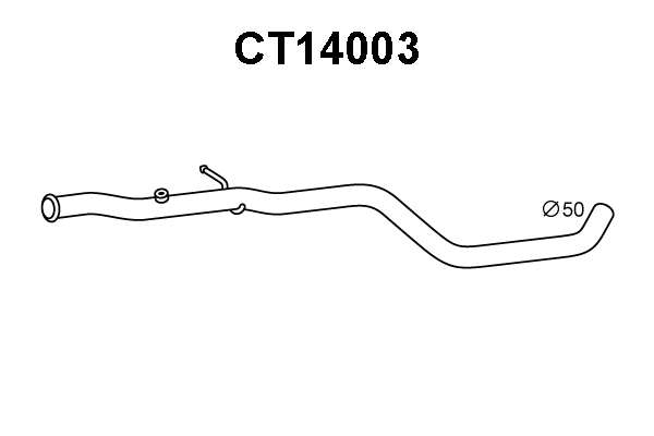 Exhaust Pipe (CT14003)