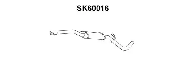 Front Muffler (SK60016)