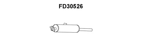 Front Muffler (FD30526)