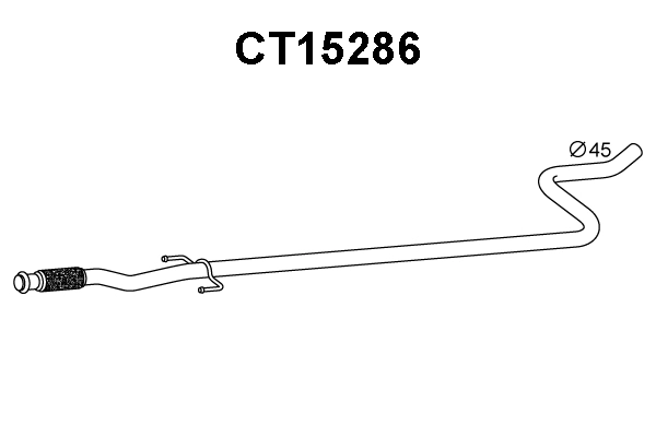 Exhaust Pipe (CT15286)