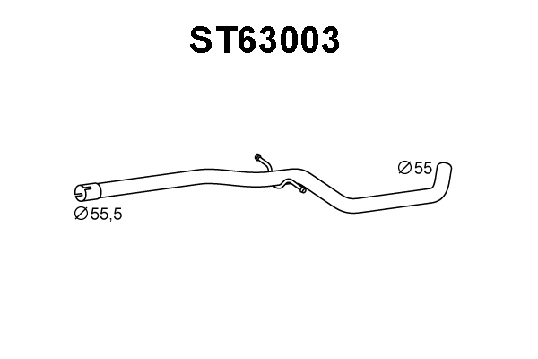 Exhaust Pipe (ST63003)
