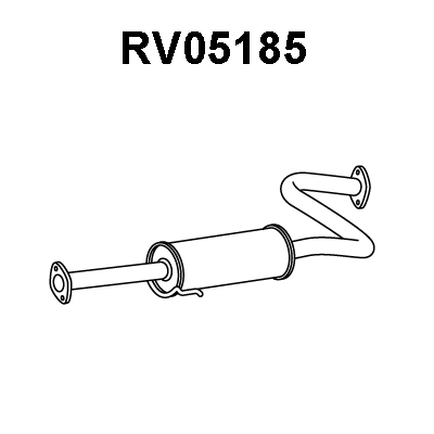 Front Muffler (RV05185)