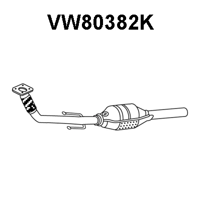 Catalytic Converter (VW80382K)