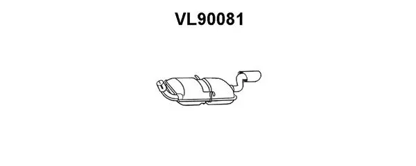 Rear Muffler (VL90081)