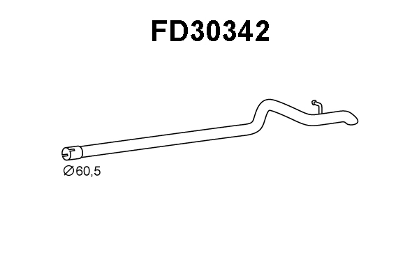 Exhaust Pipe (FD30342)
