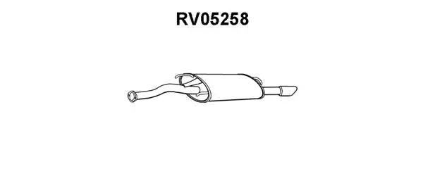 Rear Muffler (RV05258)