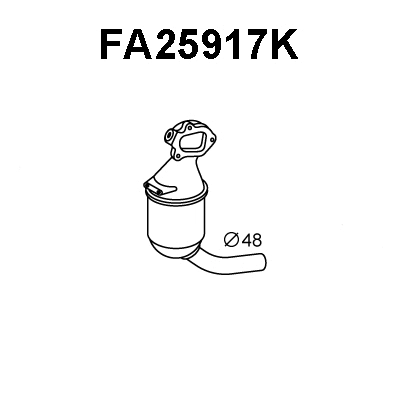 Catalytic Converter (FA25917K)