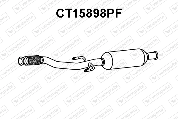 SCR Catalytic Converter (CT15898PF)