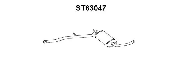 Rear Muffler (ST63047)