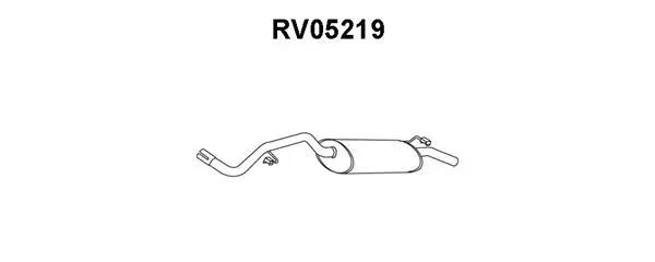 Rear Muffler (RV05219)