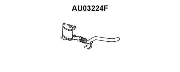 Soot/Particulate Filter, exhaust system (AU03224F)