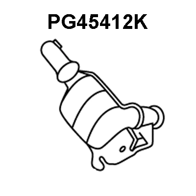 Catalytic Converter (PG45412K)