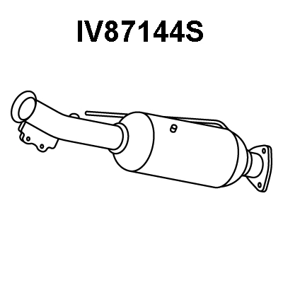 Soot/Particulate Filter, exhaust system (IV87144S)