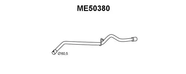 Exhaust Pipe (ME50380)