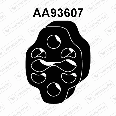 Rubber Strip, exhaust system (AA93607)