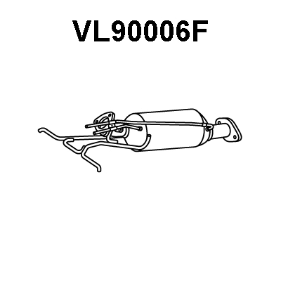 Soot/Particulate Filter, exhaust system (VL90006F)