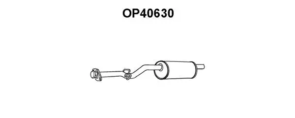 Front Muffler (OP40630)